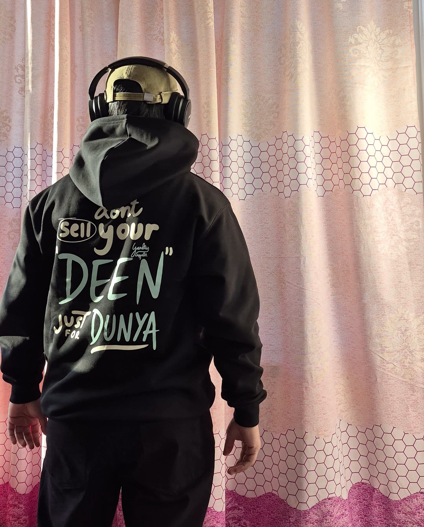Premium Islamic Semi-Baggy Streetwear Hoodie- Don't Sell Your Deen.